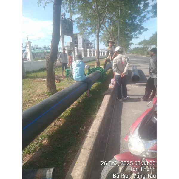 Thoát nước thải HYOSUNG N2 KCN PHÚMỸ II